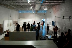 Opening reception at Cara & Cabezas.