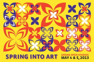 Spring Open Studios, May 4 & 5th 2013. 