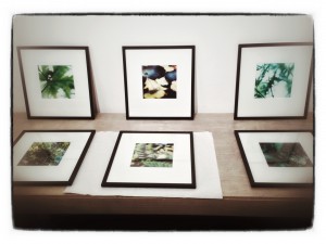 preparing artwork for show