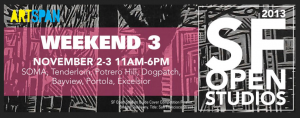 Open Studio Weekend 3