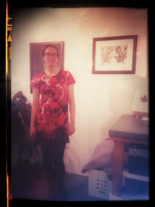 Pernilla during her open studio, 2014. ©pernillapersson.com 2014