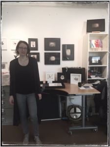 Pernilla at her open studio 2017. ©Pernilla Persson.com
